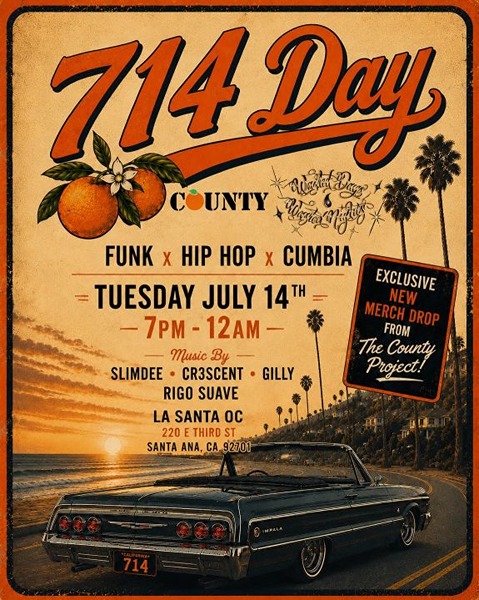 714 Day Car Show flyer July 2026